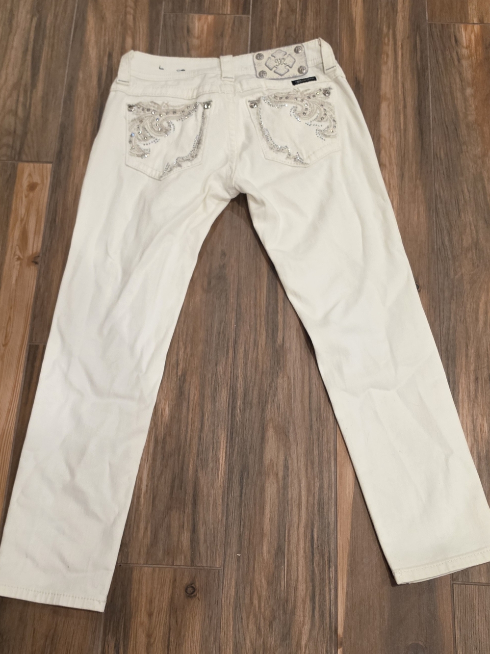 Miss Me Cropped Women's Skinny Jeans - Size 25 - Picture 2 of 9